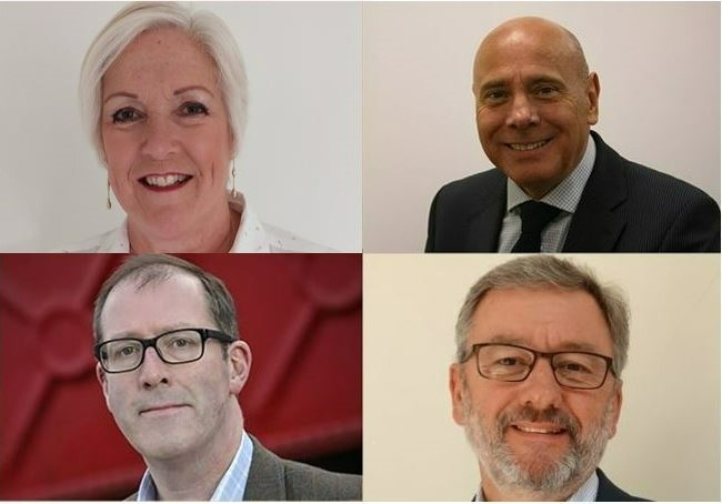 Photo of the four members of the Publica Board as at June 2025